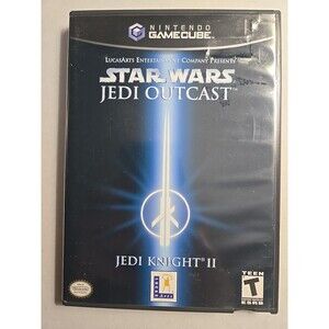 Star Wars: Jedi Outcast Jedi Knights 2  (Nintendo GameCube) CIB Complete Tested